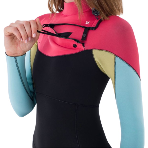 Fato De Mergulho Hurley Advant 4/3mm Com Zíper Chest Zip 2025 WFS0013403 - Spiced Coral